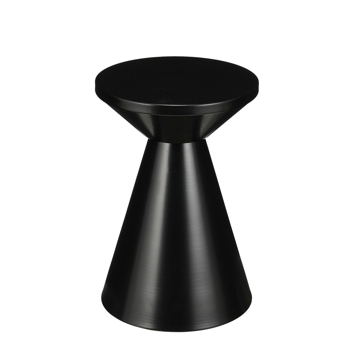 Table d'appoint JIM noir, MICA DECORATIONS