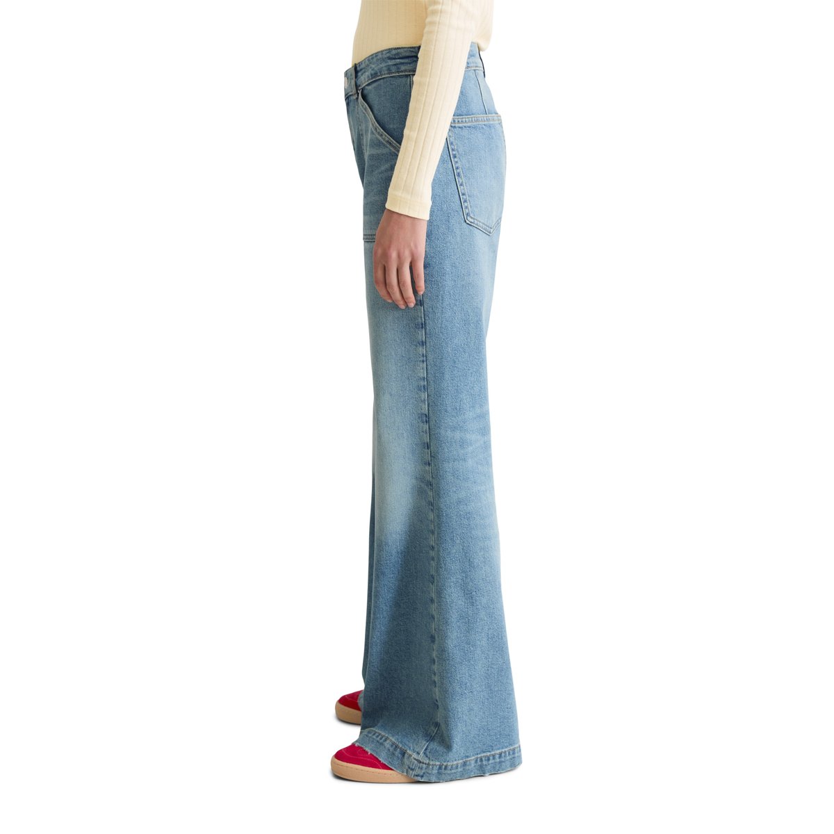 Jeans modèle Caya avec CIRCULOSE bleu moyen, MARC O'POLO