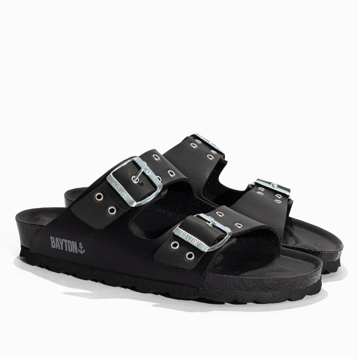 Sandales Vegan ANDY noir, BAYTON