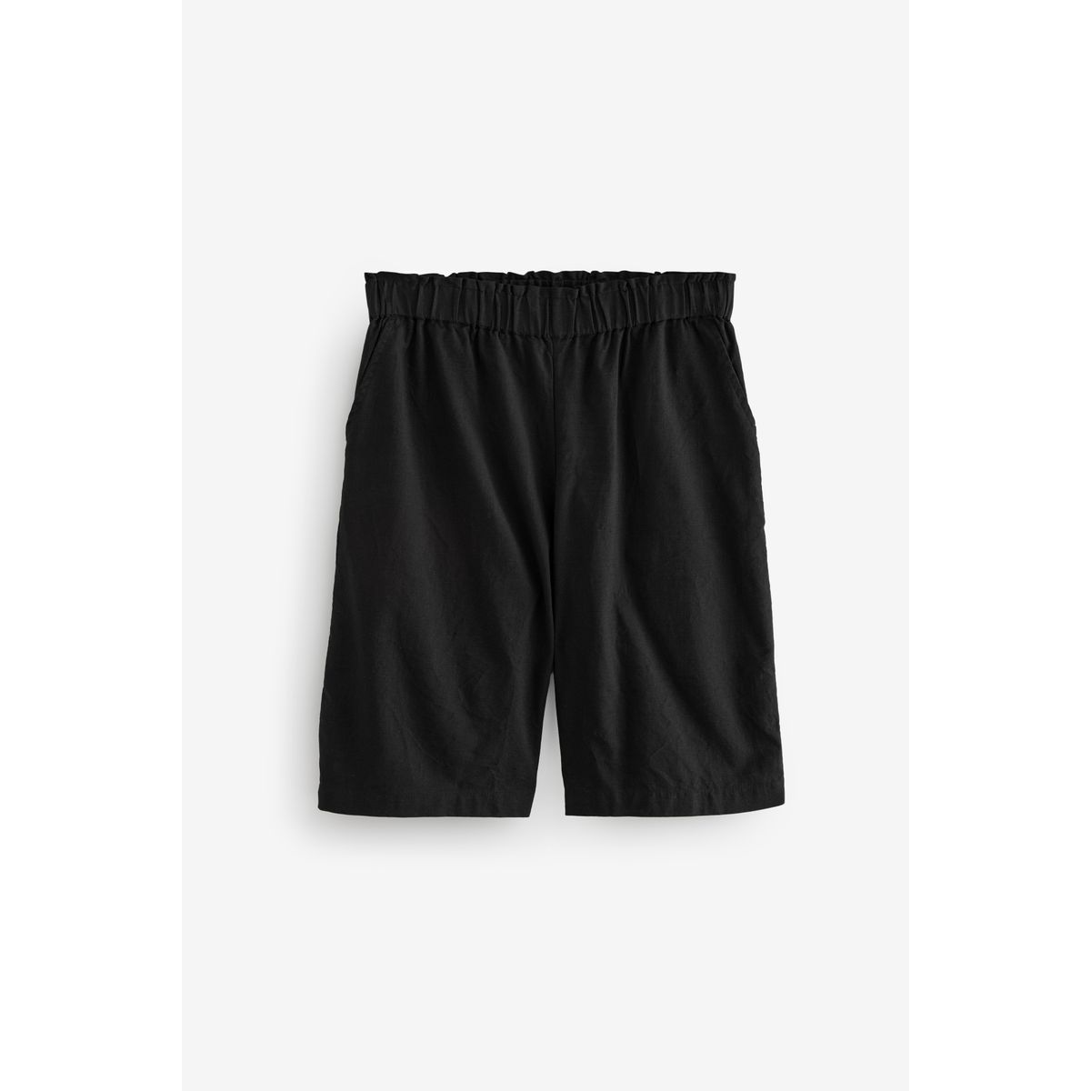 Bermuda 100 % coton noir, NEXT