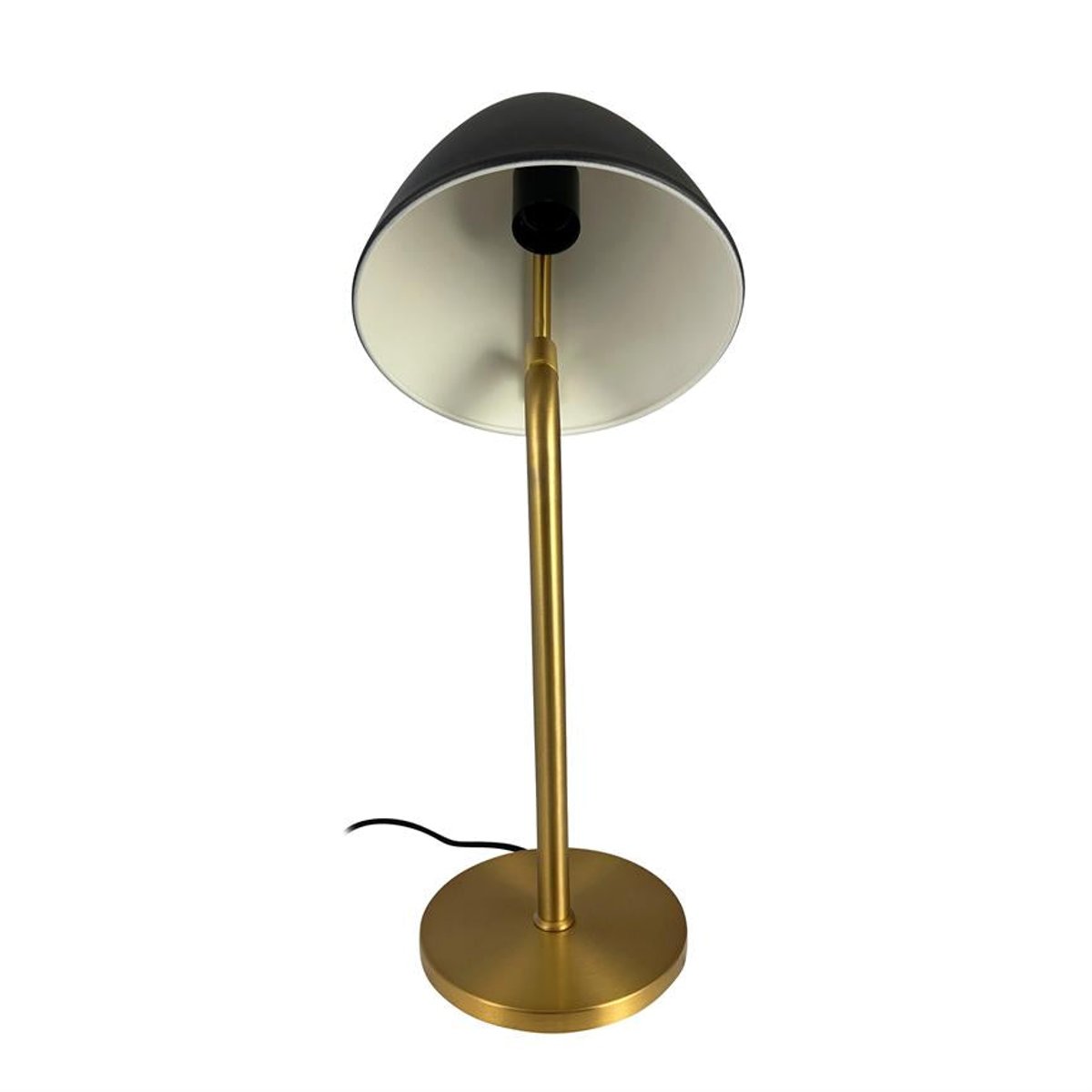 Lampe à poser en Métal, noir et acier OULU noir, laiton, DYBERG LARSEN