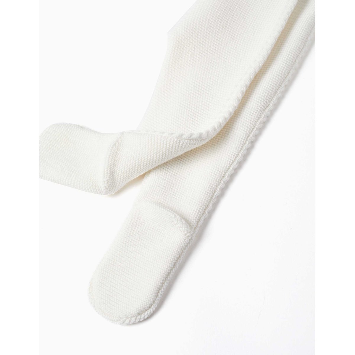 Ensemble 3 pièces en maille de coton blanc, ZIPPY