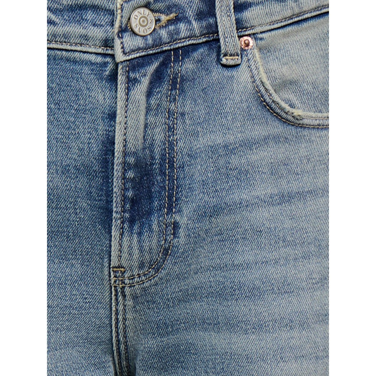 Jean Coupe Droite light blue denim, ONLY & SONS JUNIOR