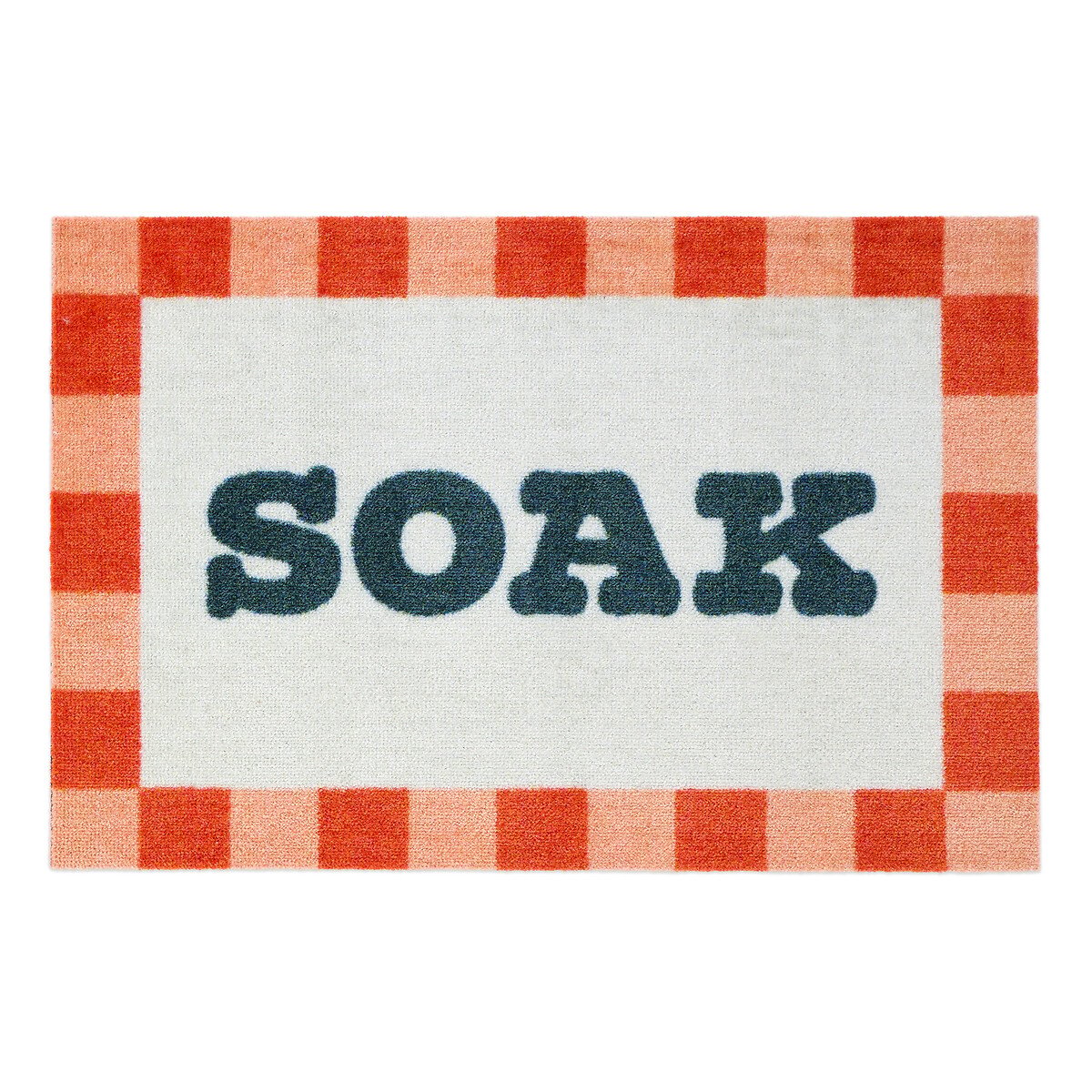Bright Soak Border Bath Mat multi-coloured, DIP & DRIP