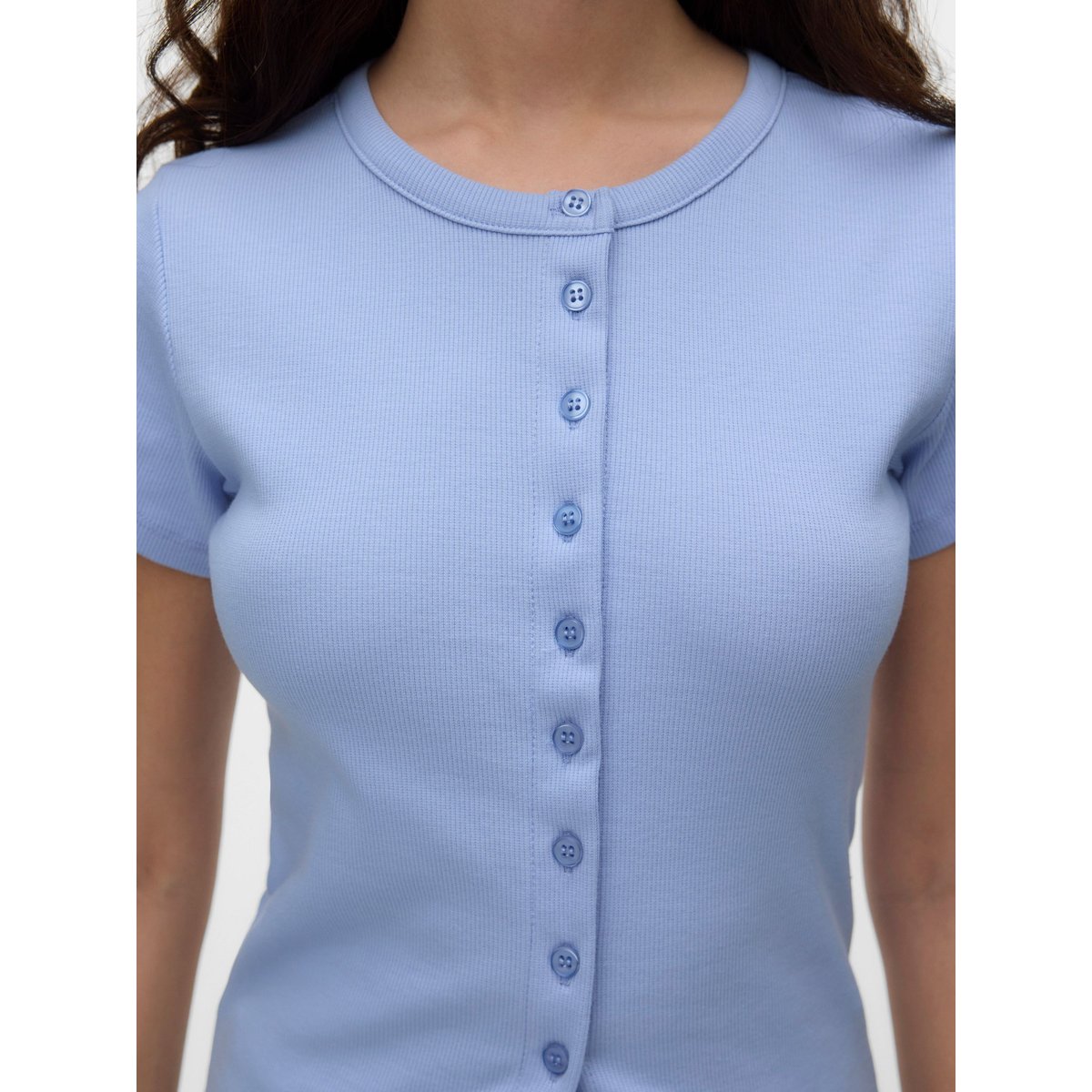 T-Shirt brunnera blue, VERO MODA