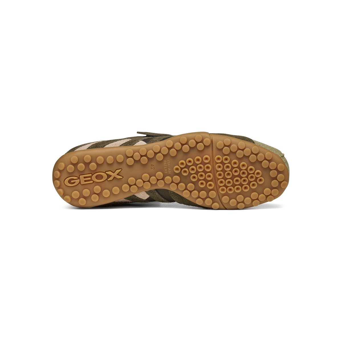 Baskets U SNAKE vert sauge/vert militaire, GEOX