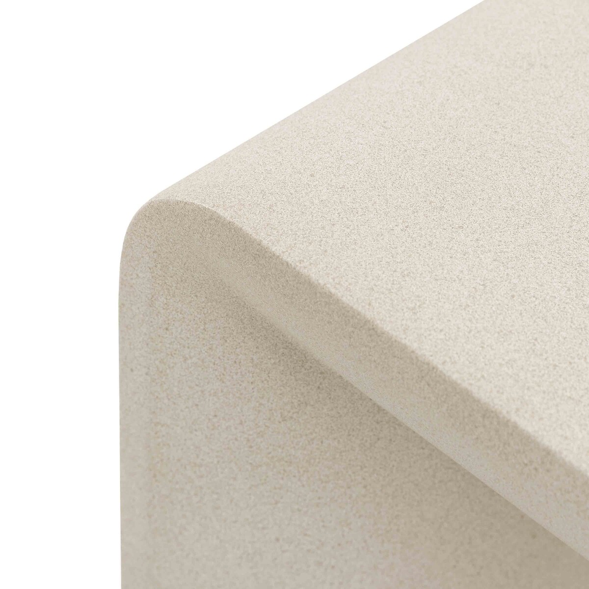 Callum Concrete Side Table raw linen, ÉDITÉ