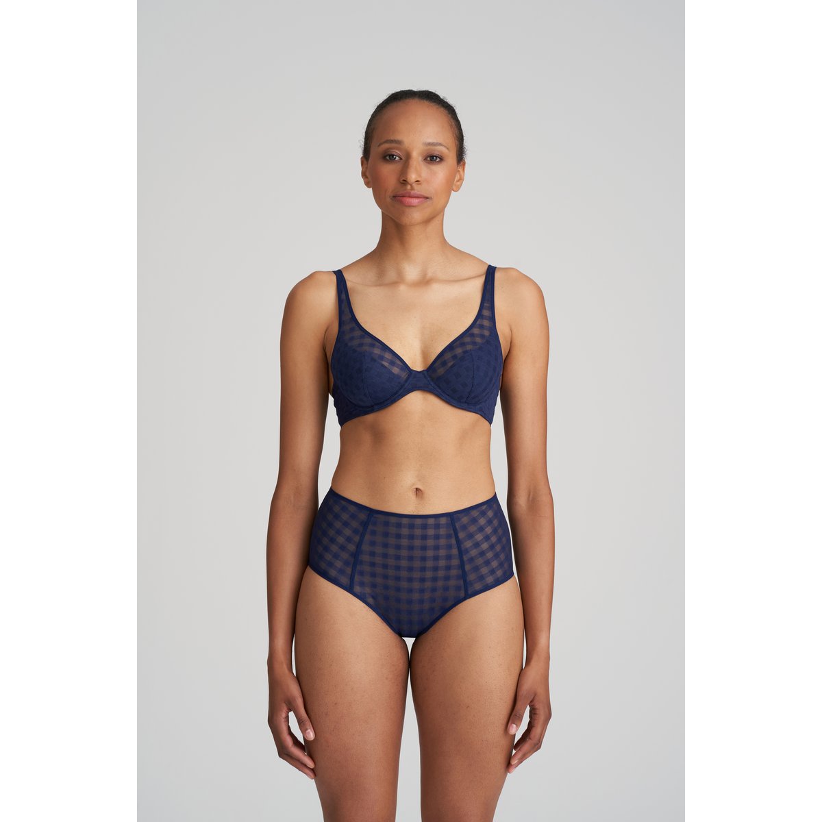 Soutien gorge demi-mousse plongeant JEREME bleu - bleu saphire, MARIE JO
