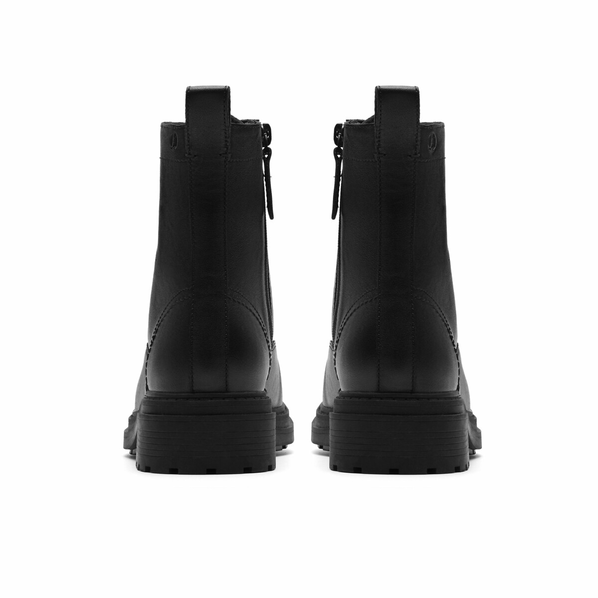 Boots à lacets en cuir Orinocco3 Style noir, CLARKS