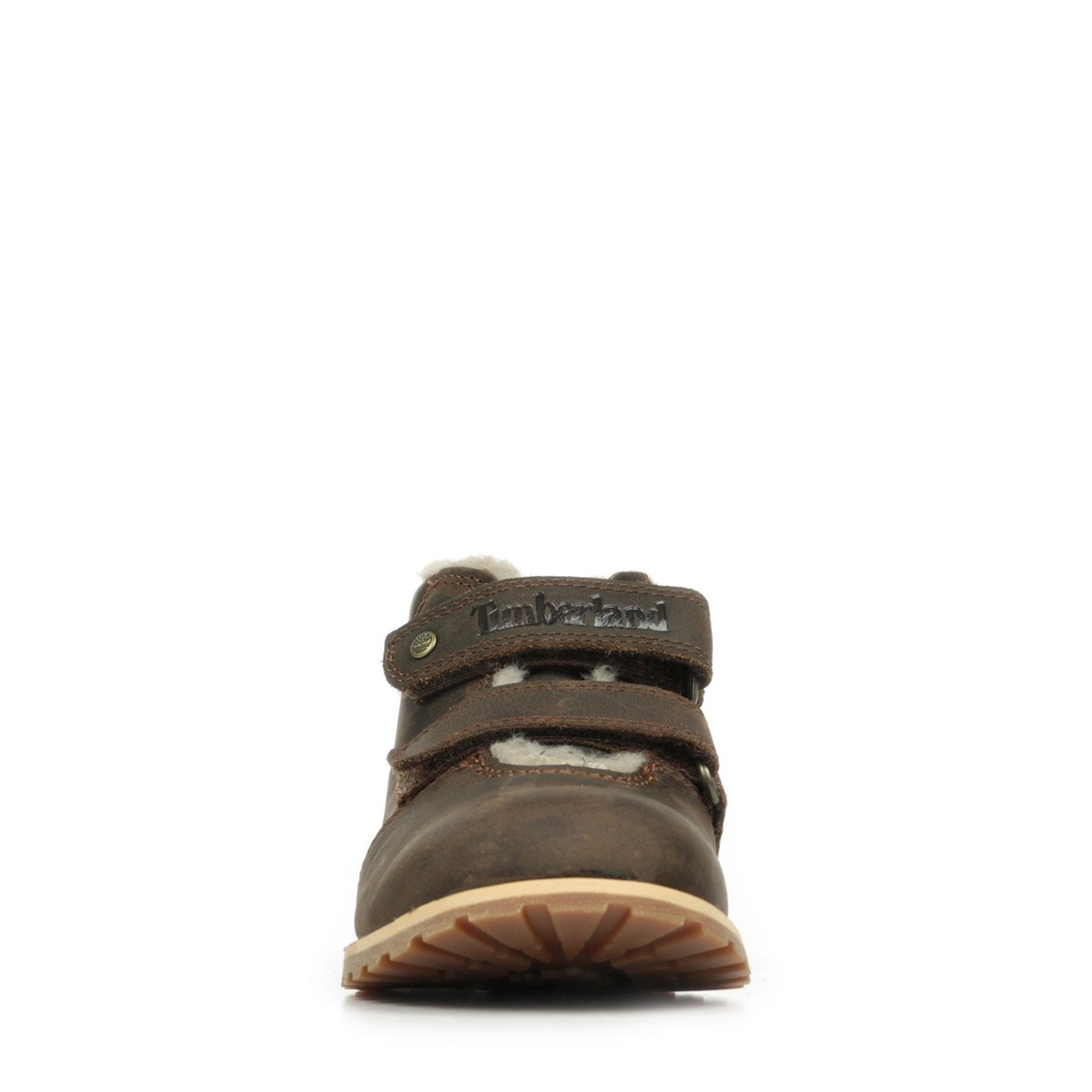 Bottines Pokey Pine Mid Warm Lined Hook and Loop Boot dark brown, TIMBERLAND