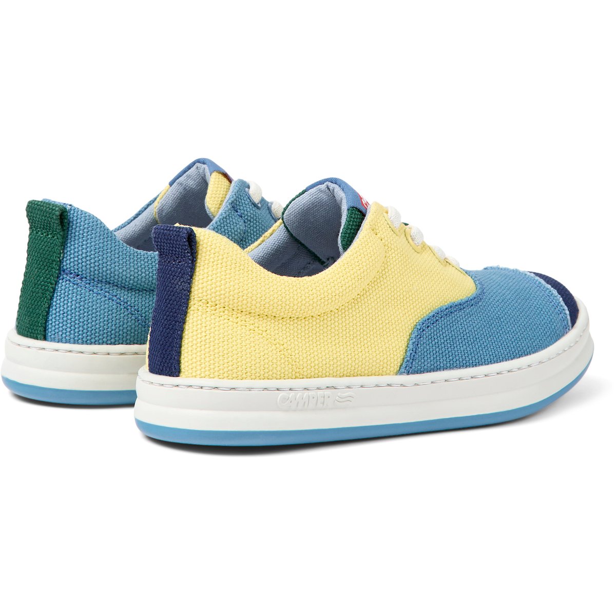 Baskets Runner Four bleu clair / jaune, CAMPER