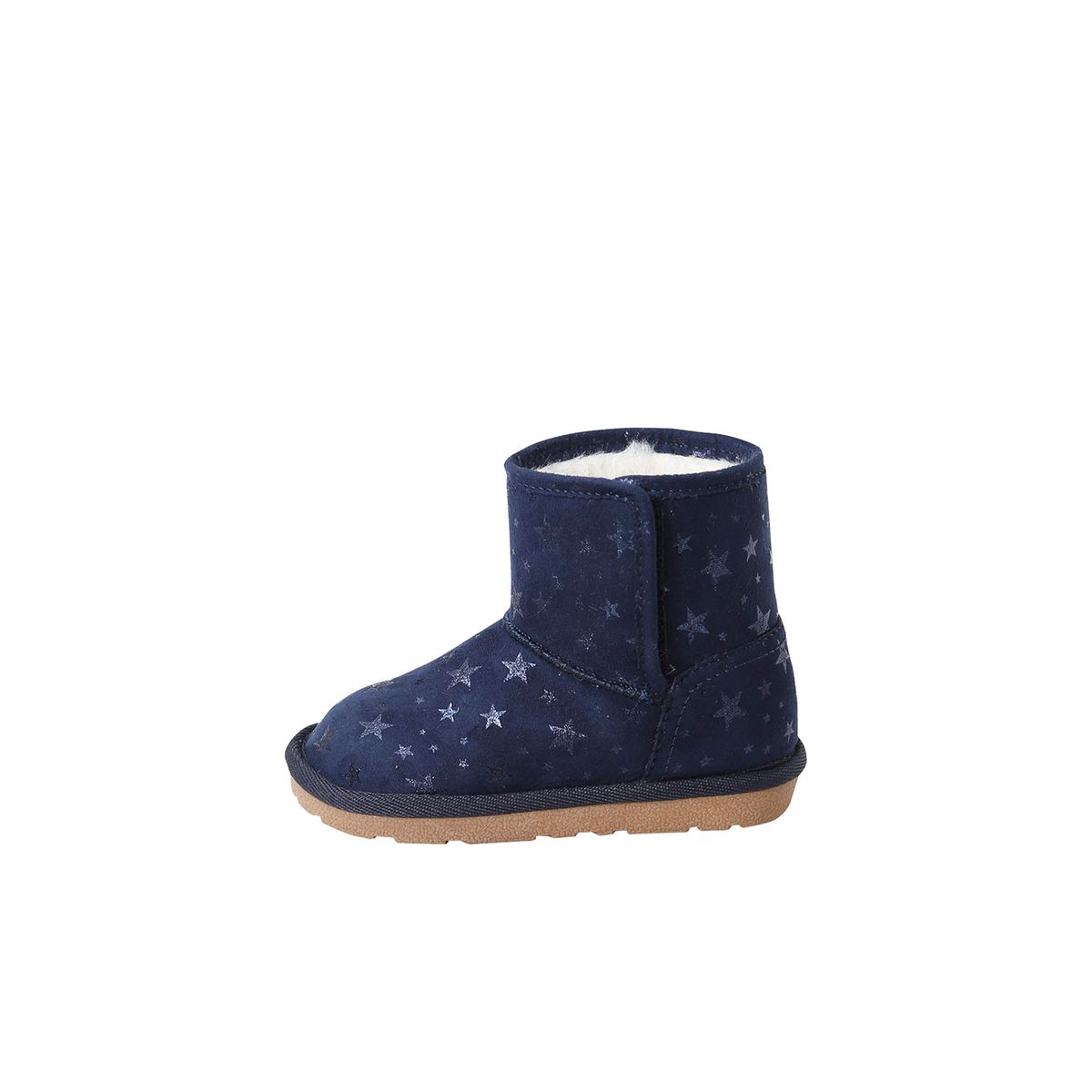 Bottes fourrées bleu marine, VERTBAUDET