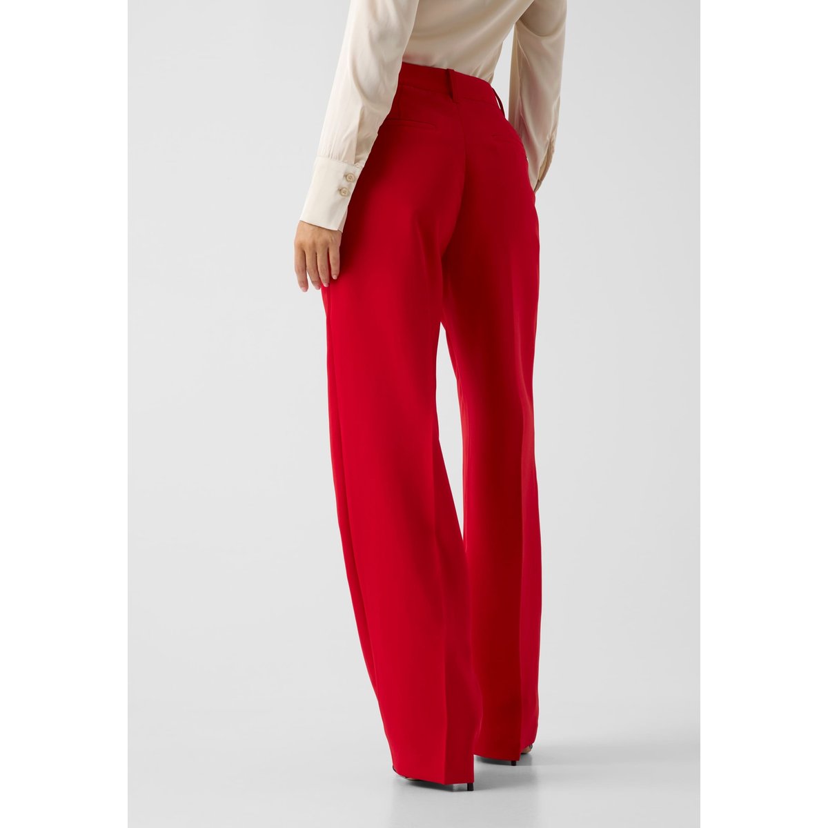 Pantalons Sur Mesure rouge, GUESS