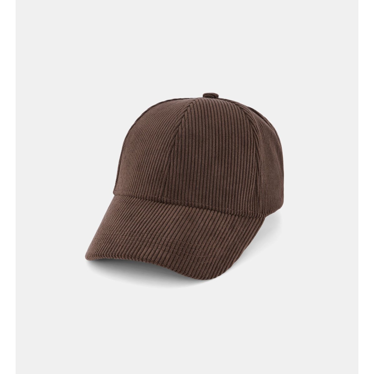 Casquette mike en velours milleraies marron, GALERIES LAFAYETTE