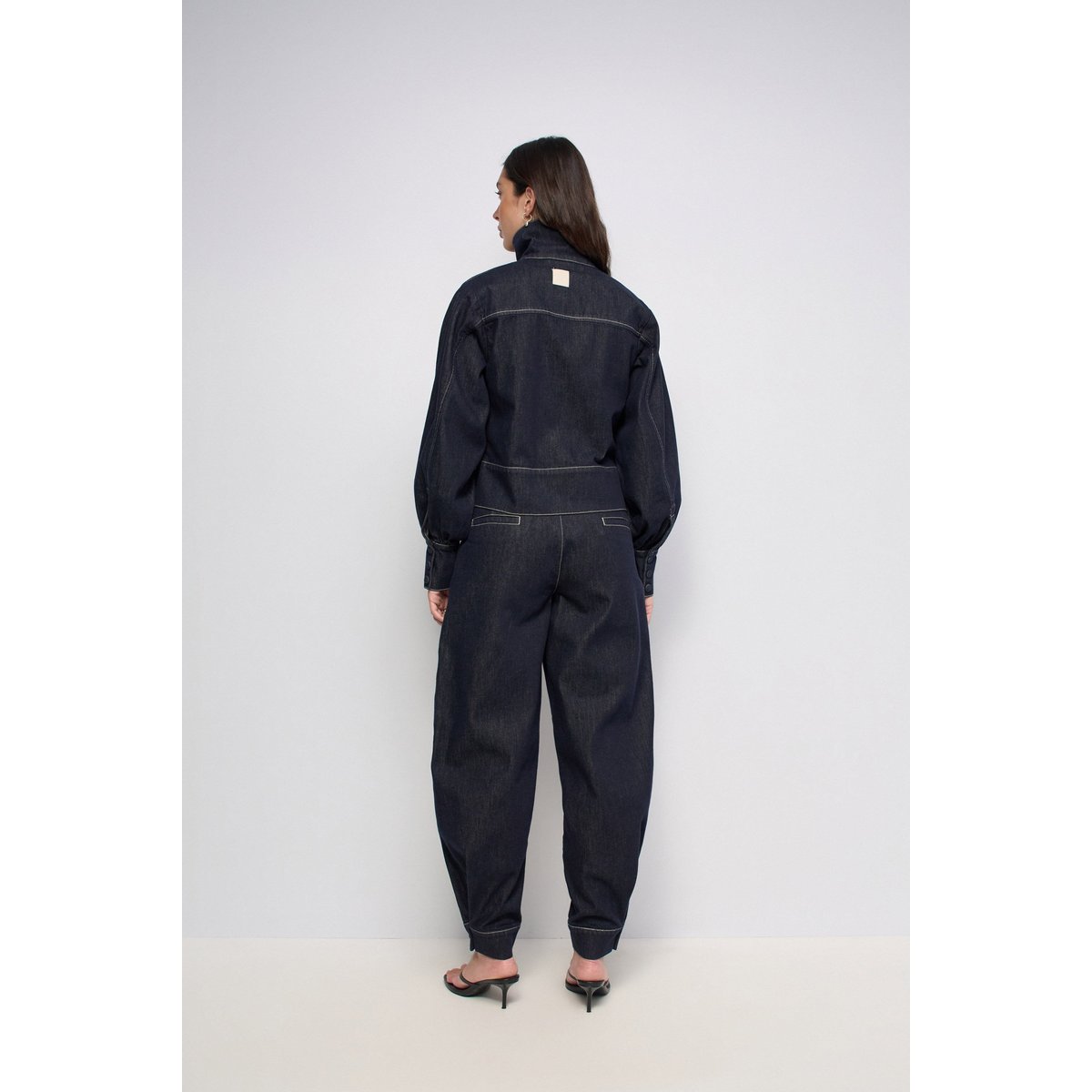 BOMBER DENIM ATELIER bleu foncé, SALSA JEANS
