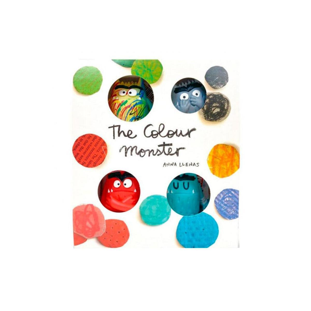 Le pack Monstre des emotions couleurs avec confusion tristesse colere et peur couleur unique, COMANSI