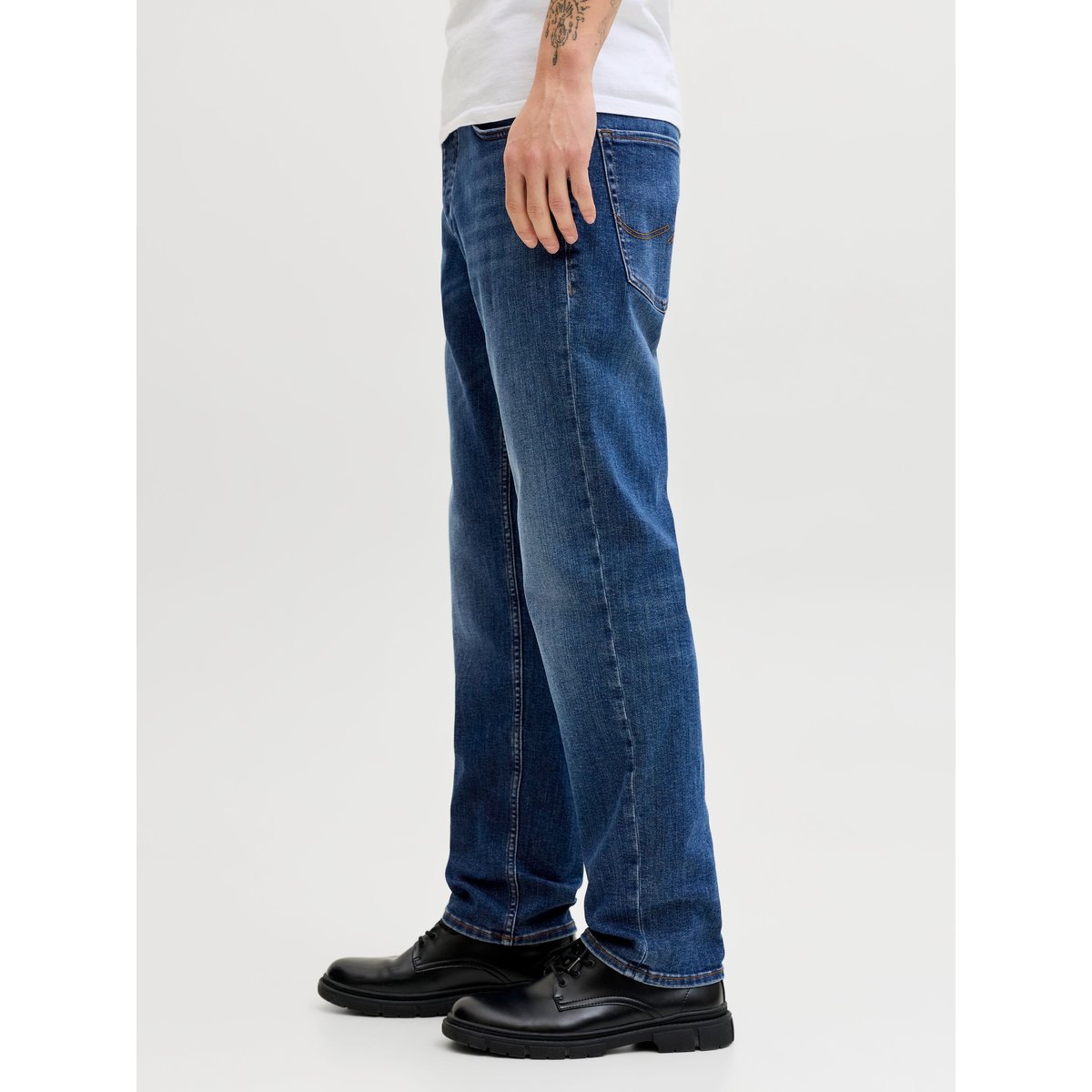 Jean Coupe Tapered blue denim, JACK & JONES