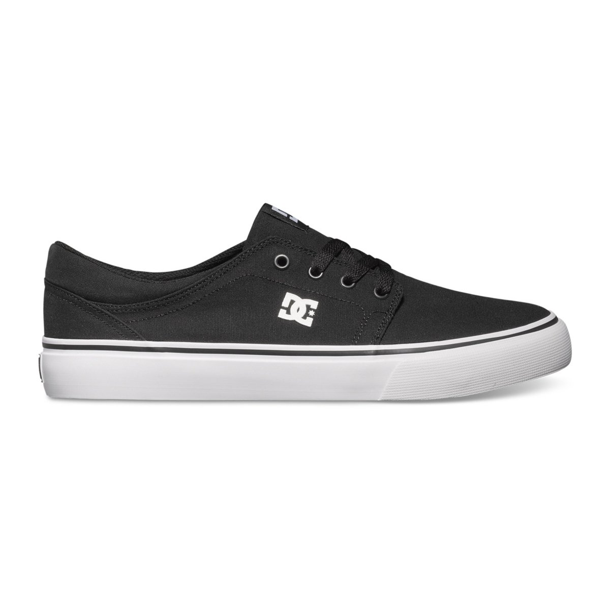 Baskets Trase noir black/white, DC SHOES