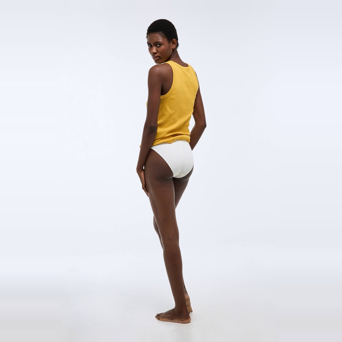 Culotte sans coutures DAISY avec broderie ecru, MONOPRIX