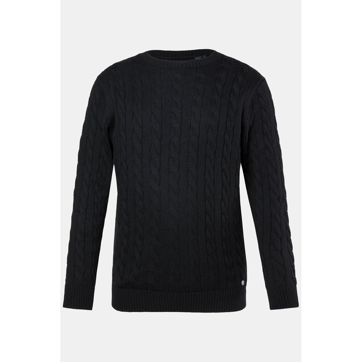Pull col rond noir, JP1880