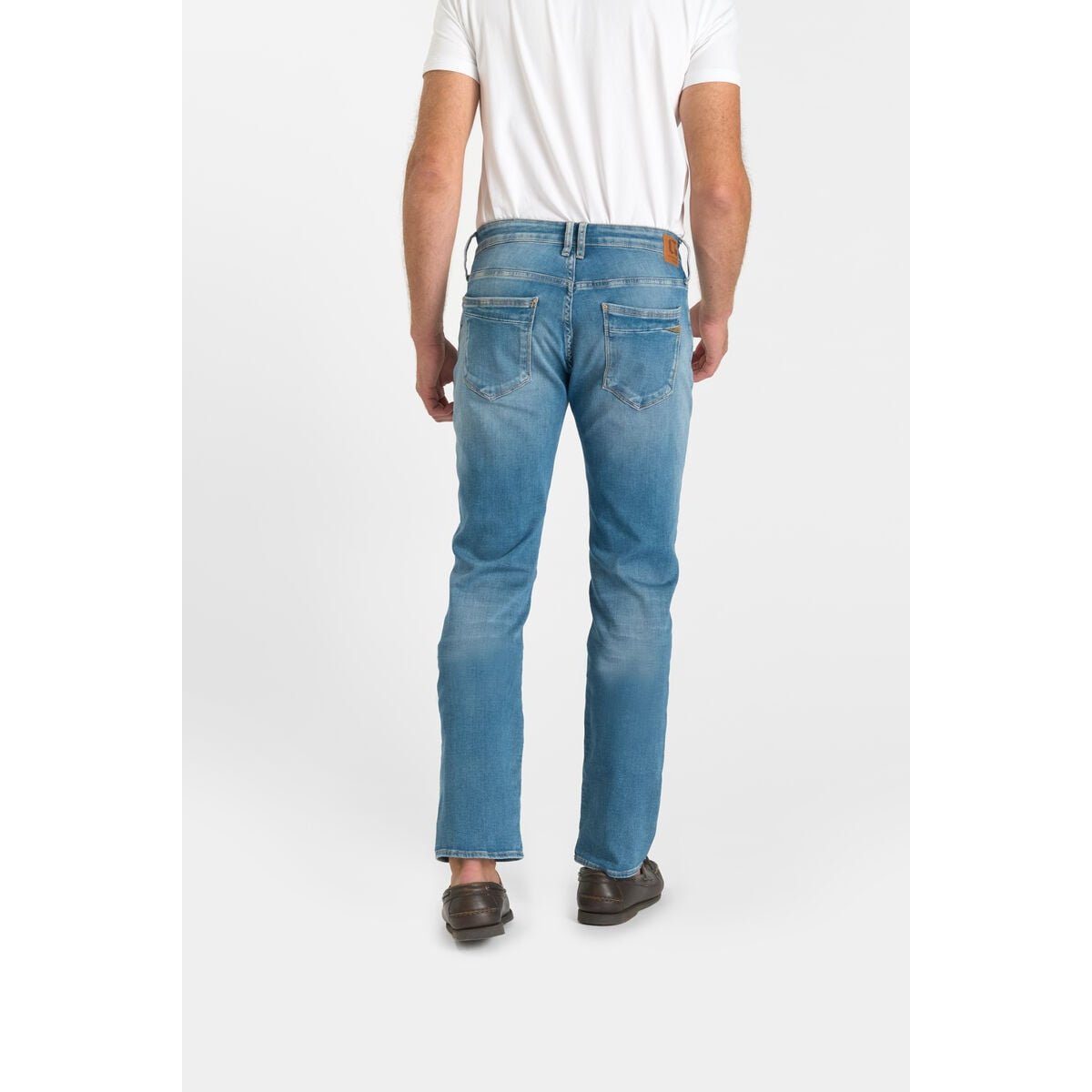 Jeans droite jogg 800/12 regular , longueur 34 blue, LE TEMPS DES CERISES