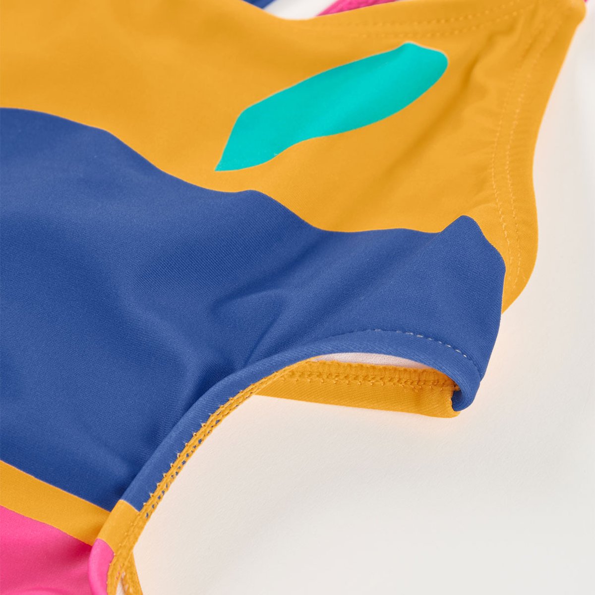 Maillot de bain pour fille jaune, BOBOLI