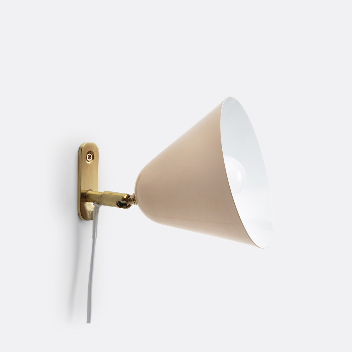 Applique murale en métal fer, Copita rose blush, LA REDOUTE INTERIEURS