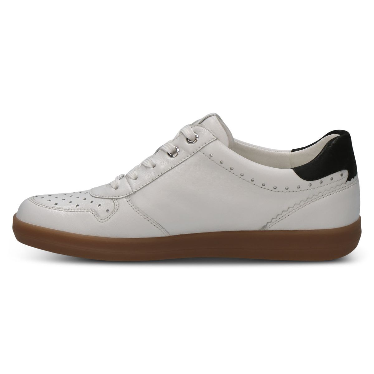 Basket à lacets blanc cassé, CAPRICE