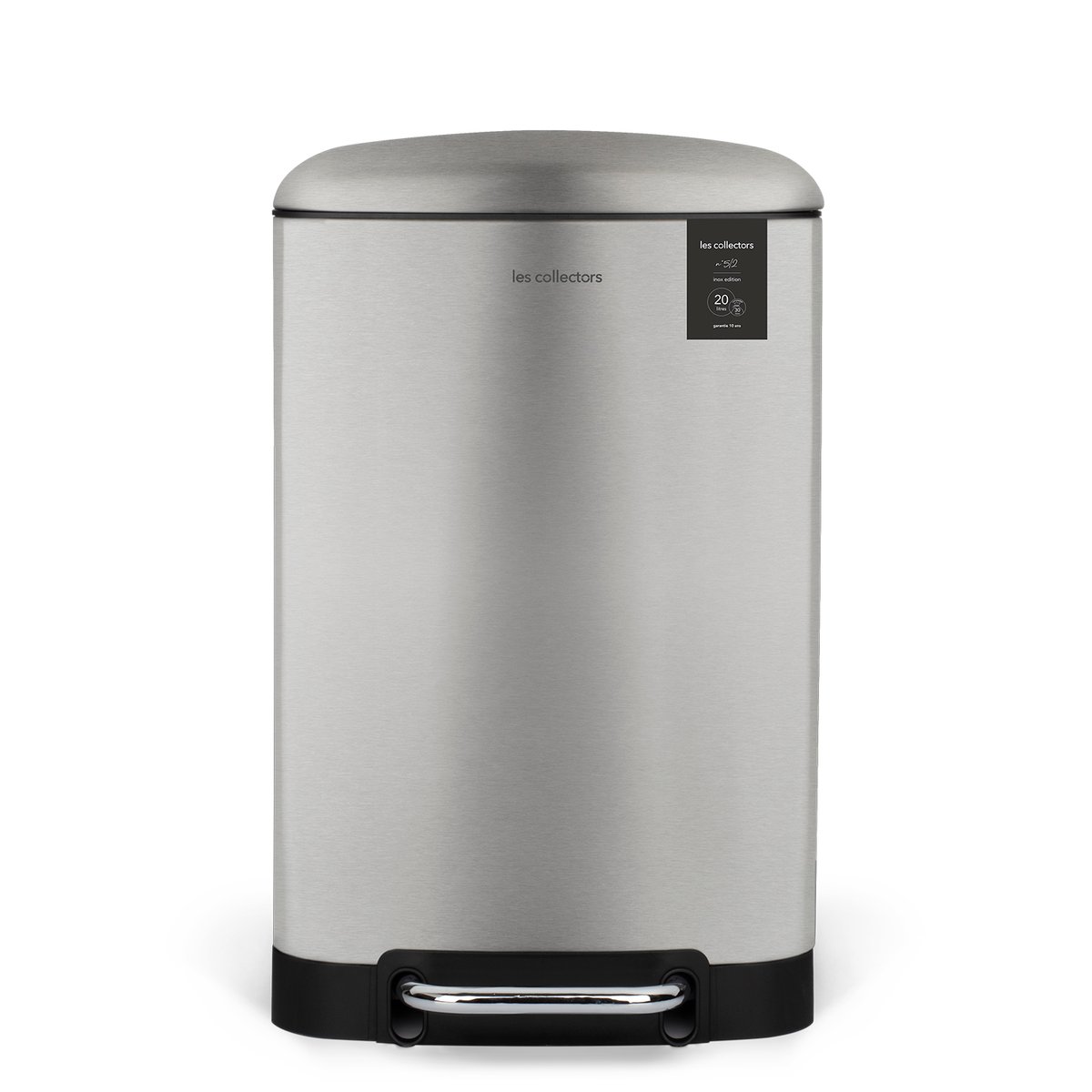 poubelle à pédale - n°512 inox, LES COLLECTORS