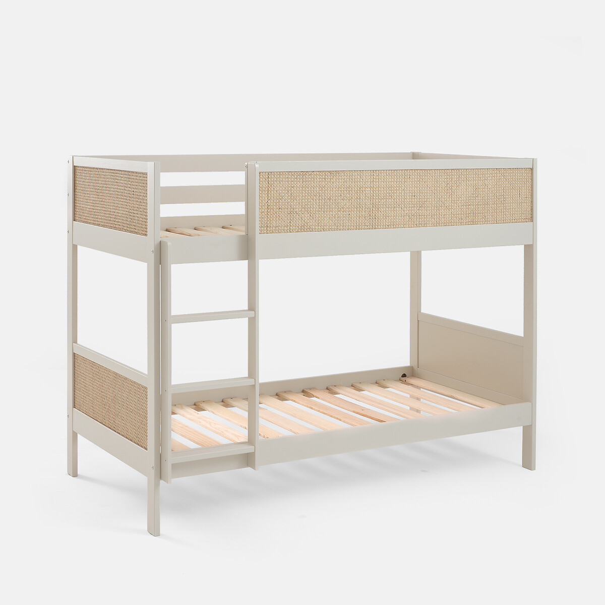 Beliches em palhina de rattan, Caneo branco-sujo, LA REDOUTE INTERIEURS
