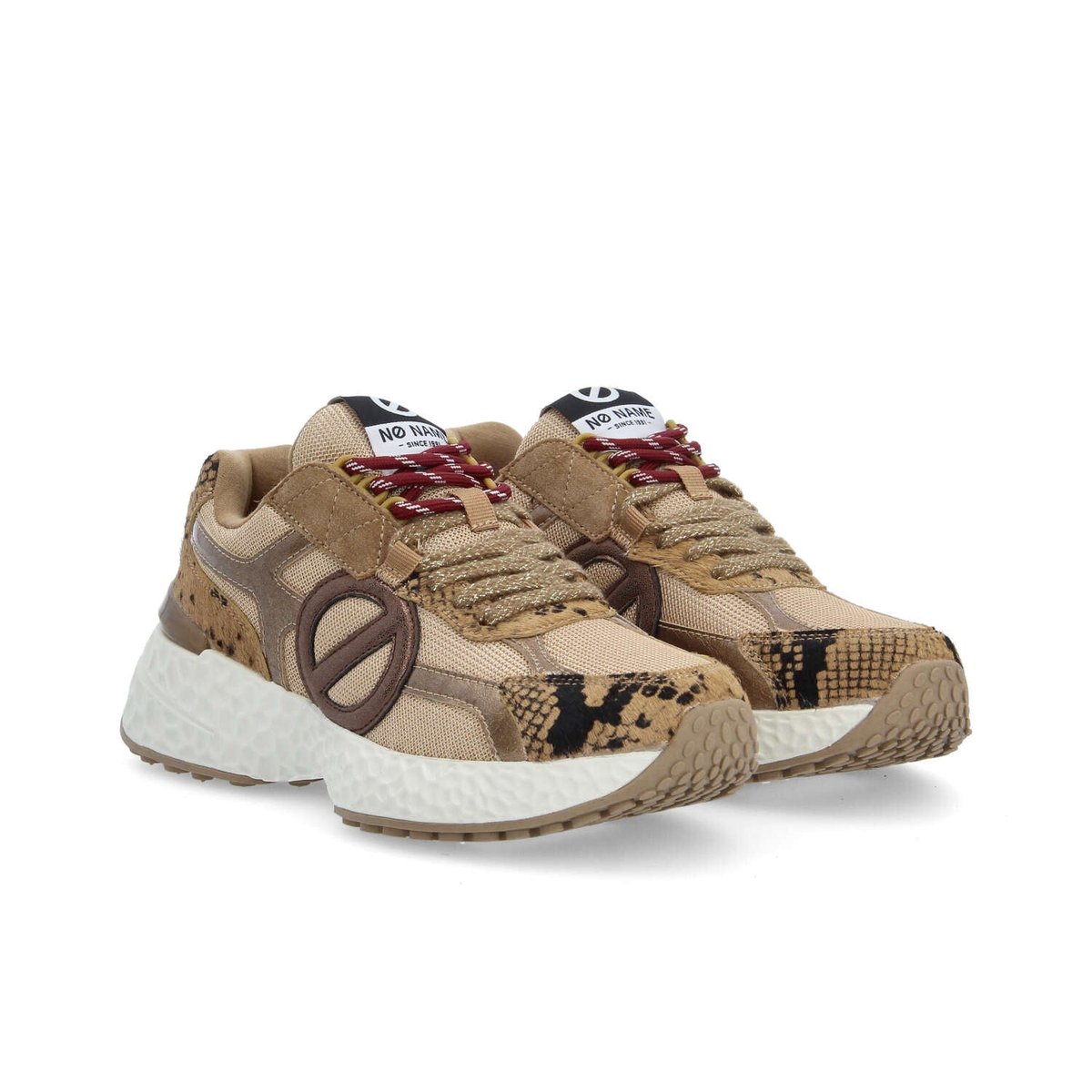 CARTER 2.0 RUNNER W SNAKE KISS SABLE - Collier orné de Cristaux Swarovski® inclus beige, NO NAME