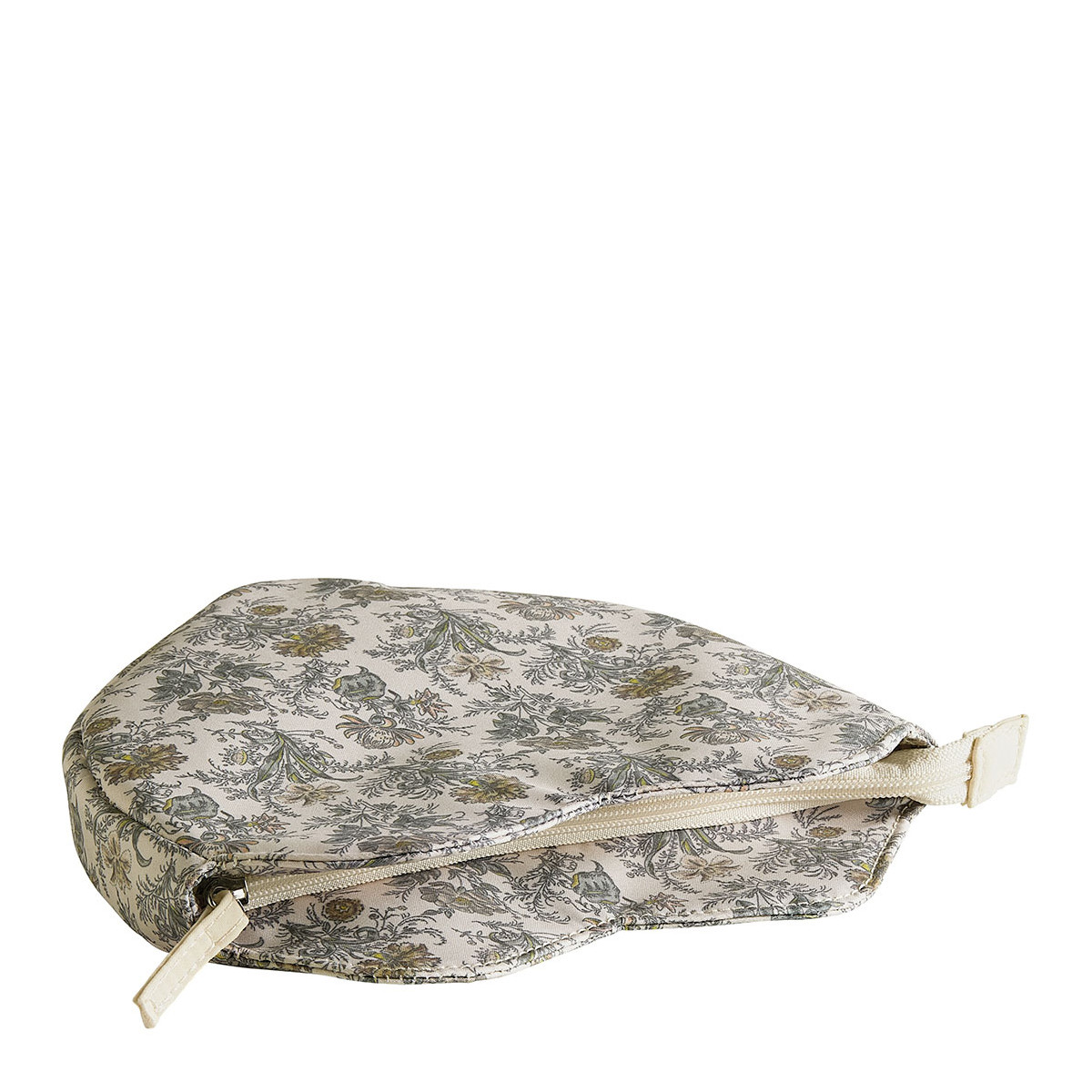 Pochette Cœur en tissu Voile de Lin beige, MATHILDE M
