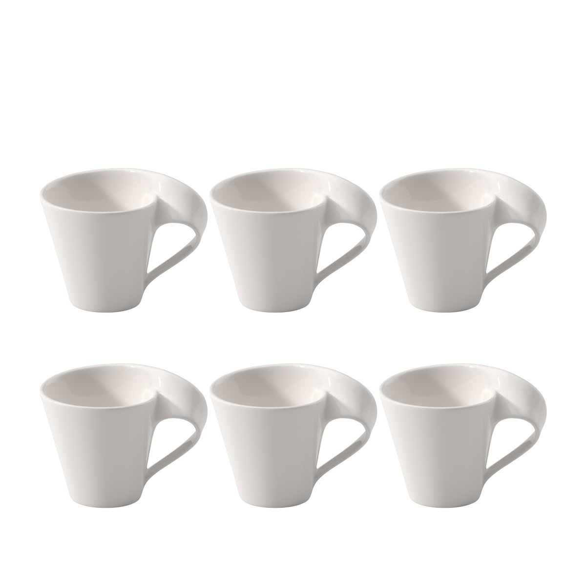 Tasse À Expresso 6 Pièces NEWWAVE blanc, VILLEROY & BOCH