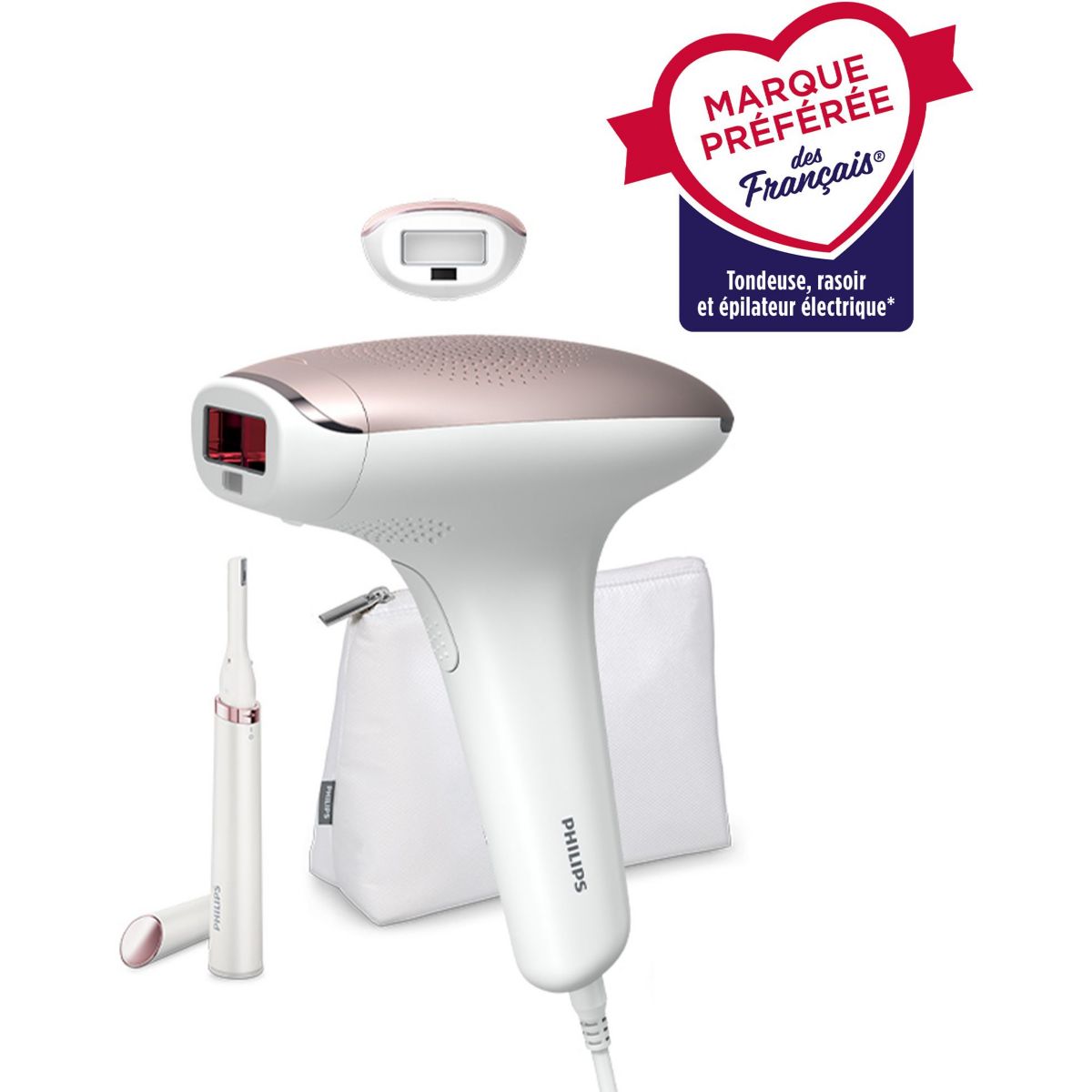 Epilateur lumière pulsée Lumea série 7000 BRI920/00 blanc, PHILIPS