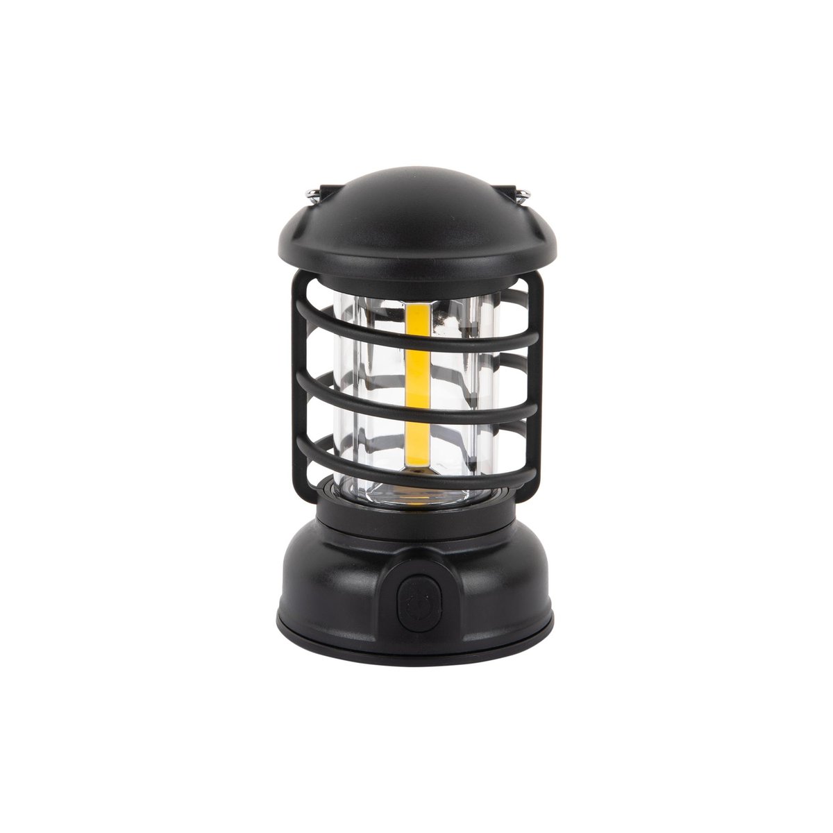Lampe À Poser Le fer CAMPING LANTERN LED noir, LEITMOTIV