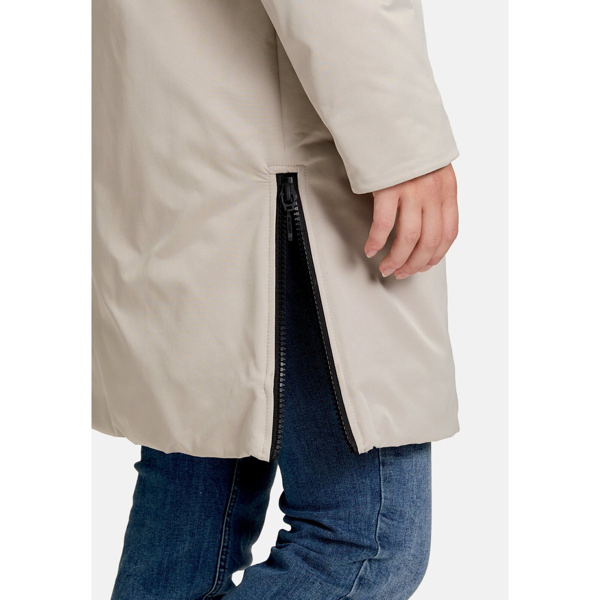 Veste d'hiver duvet synthétique chateau gray, AMBER & JUNE