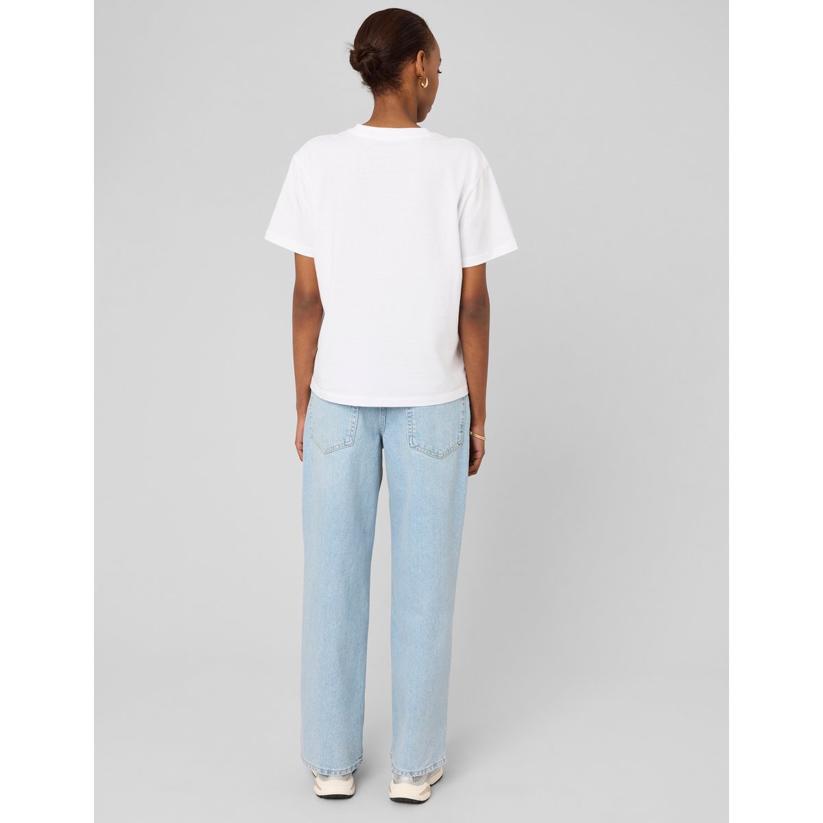 Jean baggy bleu moyen, BZB