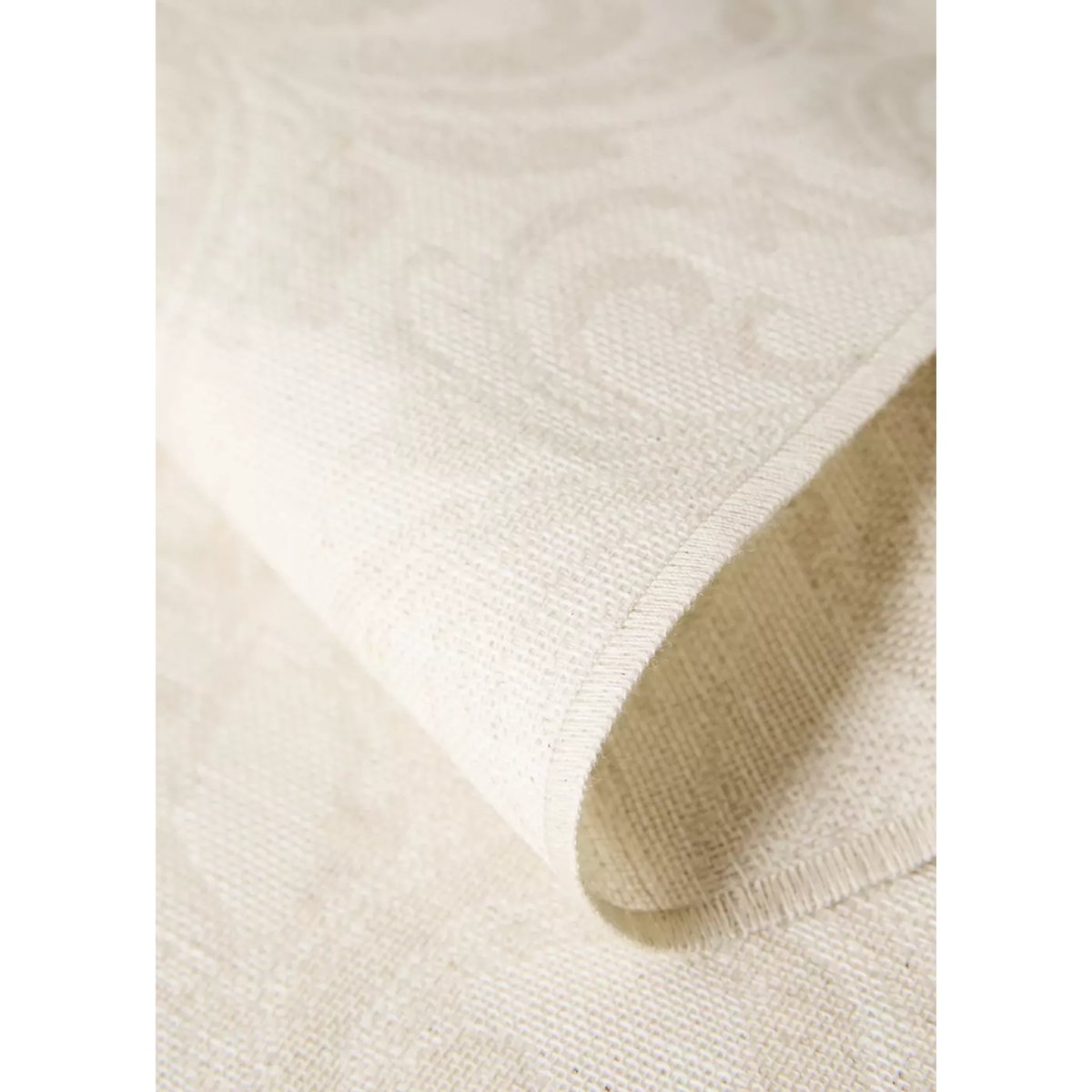 Set de table enduit en jacquard avec finition overlock marron clair/pastel, MANGO HOME