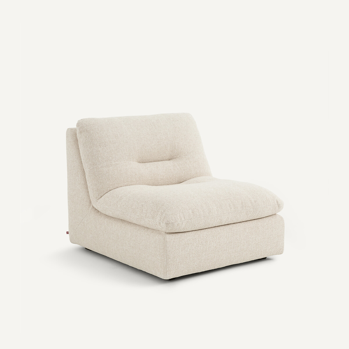 Modulares Sesselmodell aus Bouclé, GIULIANO kreide, AM.PM