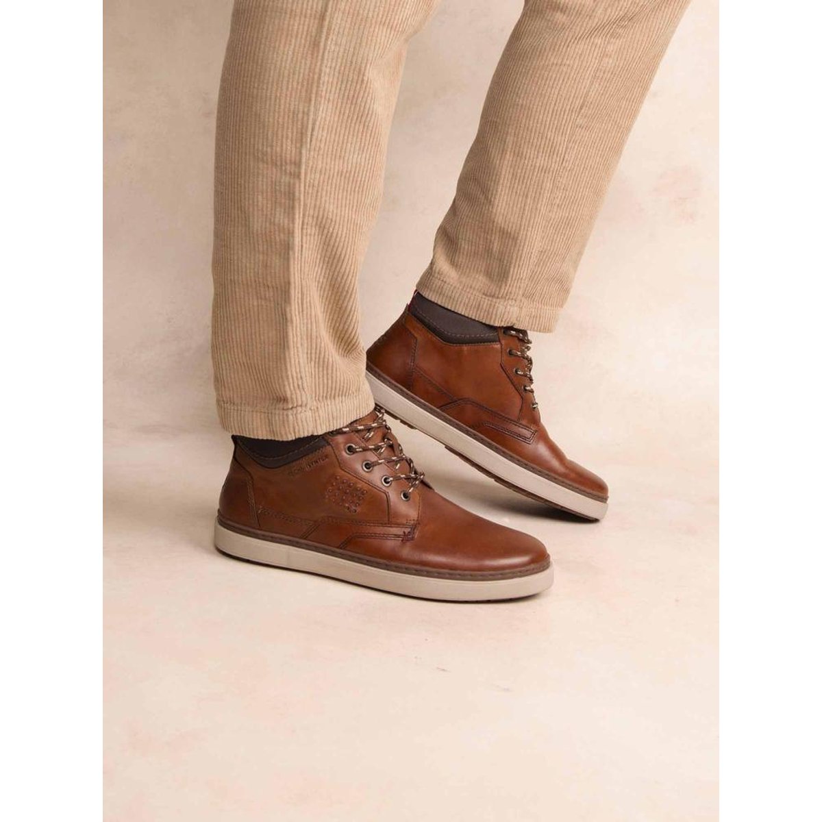 Bottines BERNNIE cognac, TBS