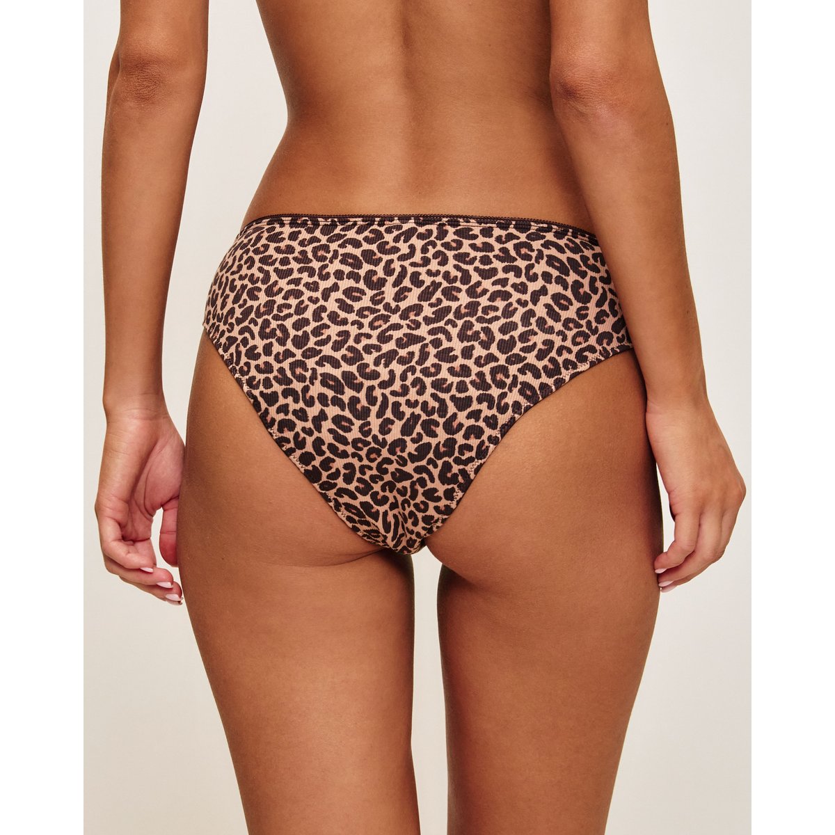 Flux médium - Culotte menstruelle COTORIBIZ LEOP marron, UNDIZ