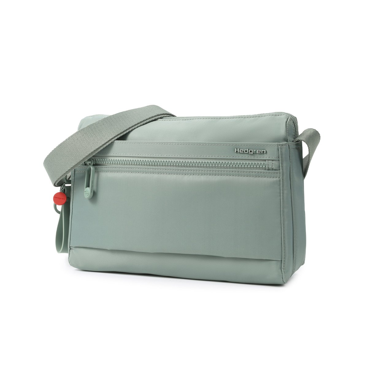 Sac bandoulière format moyen avec protection RFID green milieu, HEDGREN