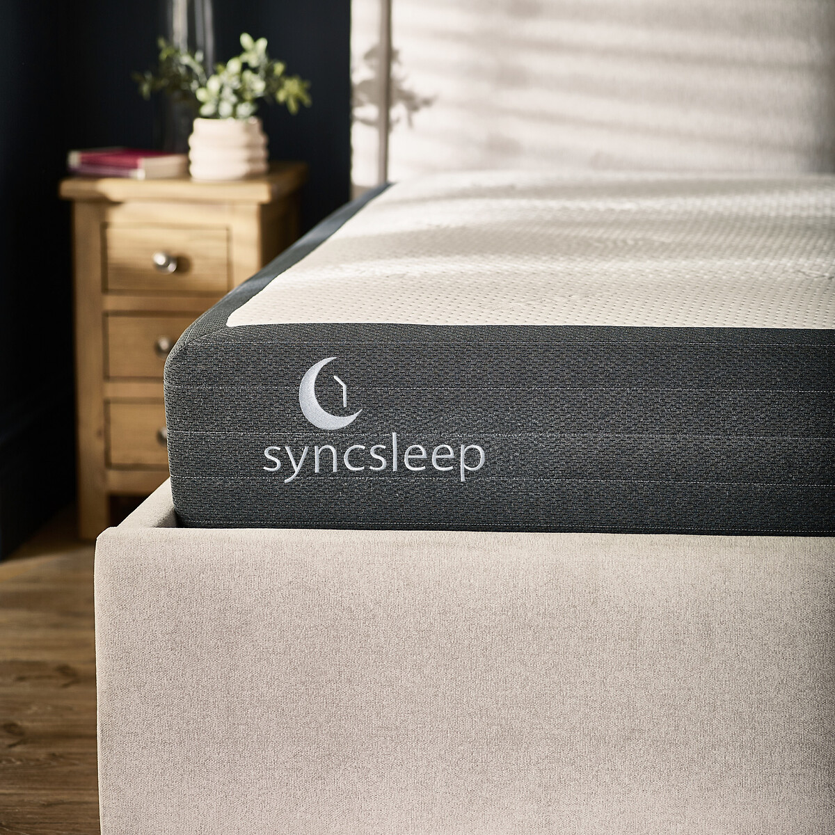 Harmony 1500 Memory Foam Pocket Sprung Mattress grey, SYNCSLEEP