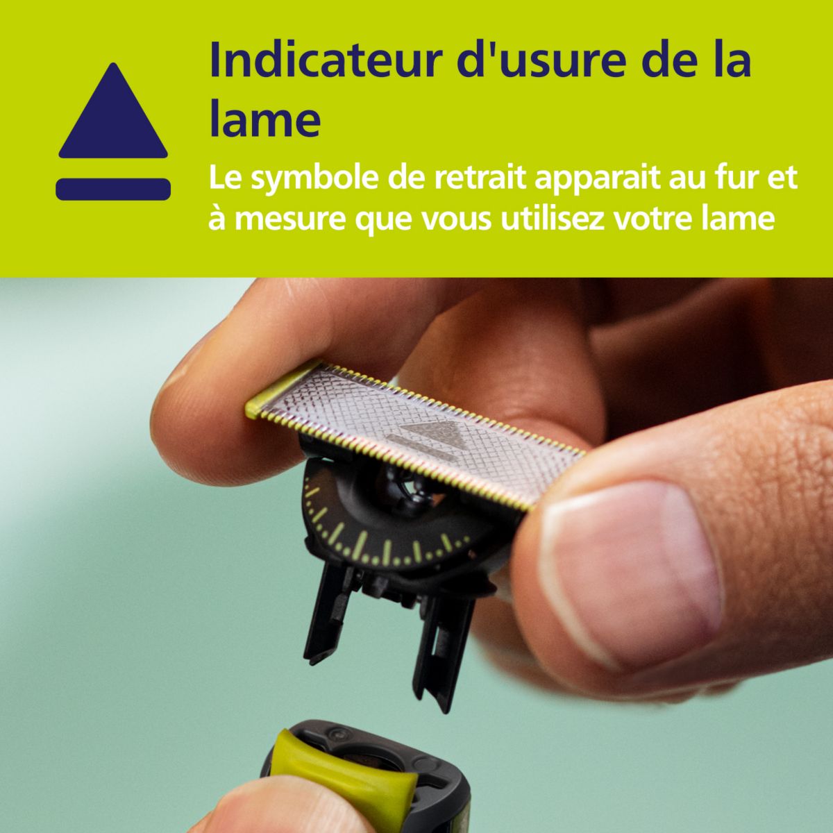 Tondeuse multi usages OneBlade Pro 360 QP6552/15, molette réglable, 14 hauteurs de coupe, précision 0,4 mm, 120 mn couleur unique, PHILIPS