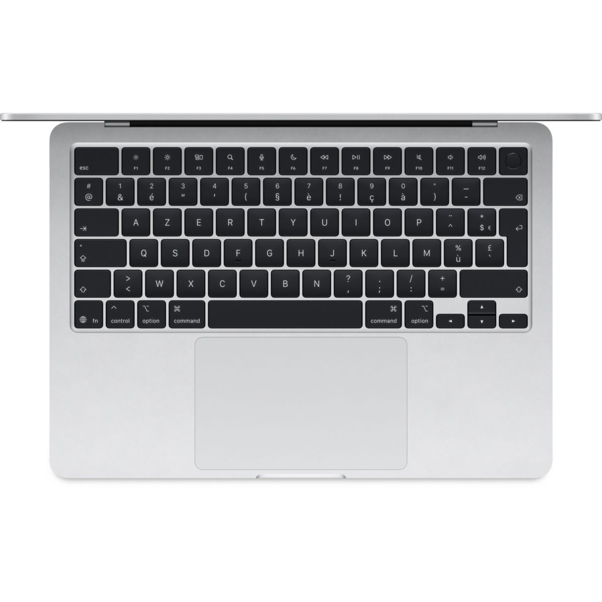 Ordinateur Apple Air 13" Puce M5 CPU 10 / GPU 10 coeurs Mémoire RAM 24Go Stockage 1To SSD Argent couleur unique, APPLE