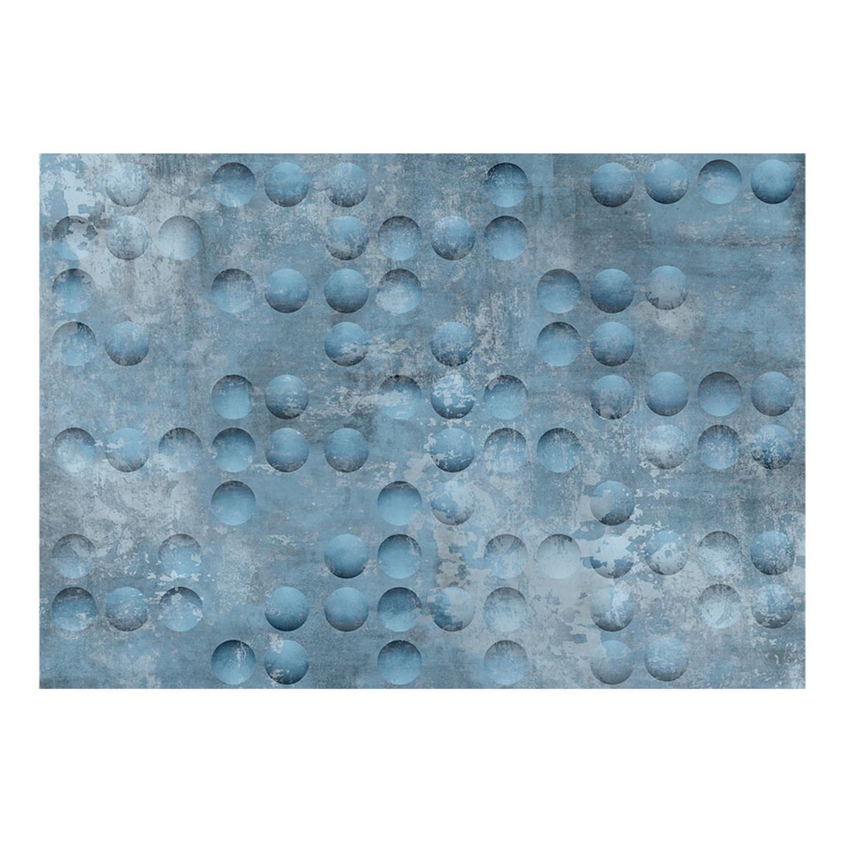 Papier peint intissé panoramique Abstractions Singin' in the Rain bleu, EDEN