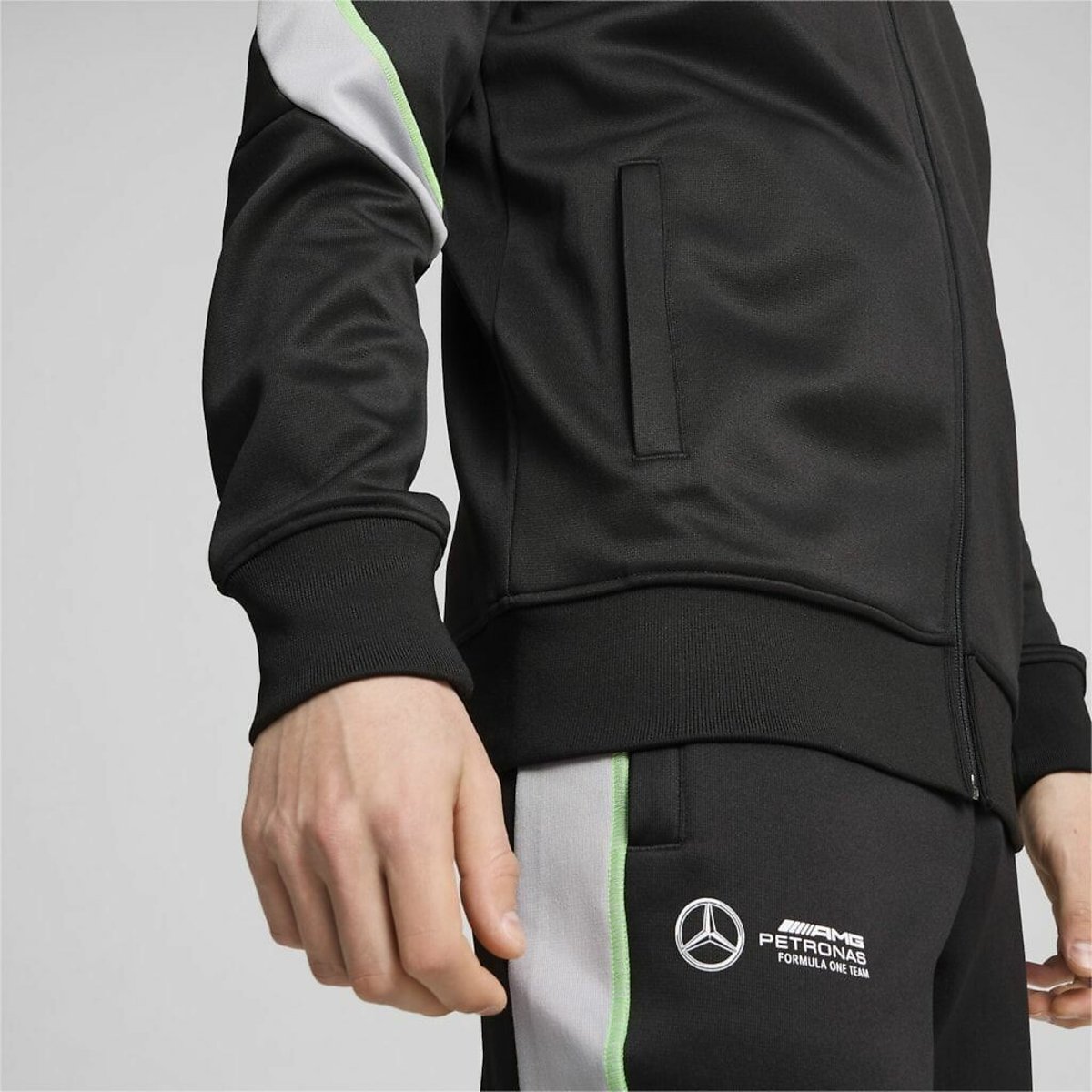 Mercedes Logo Print Sweatshirt in Cotton Mix 90006527, PUMA