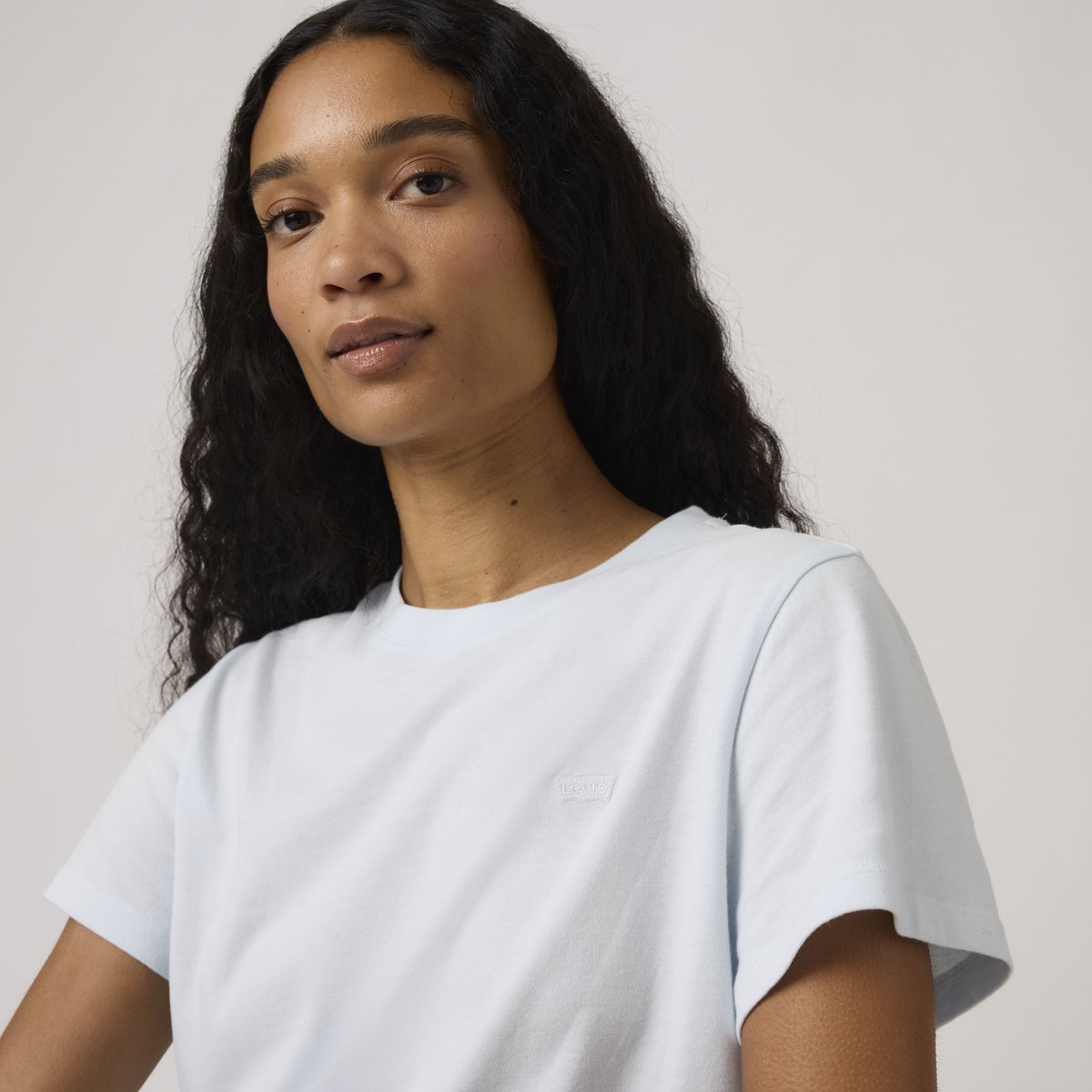 T-shirt en coton Favorite bleu - country air, LEVI'S