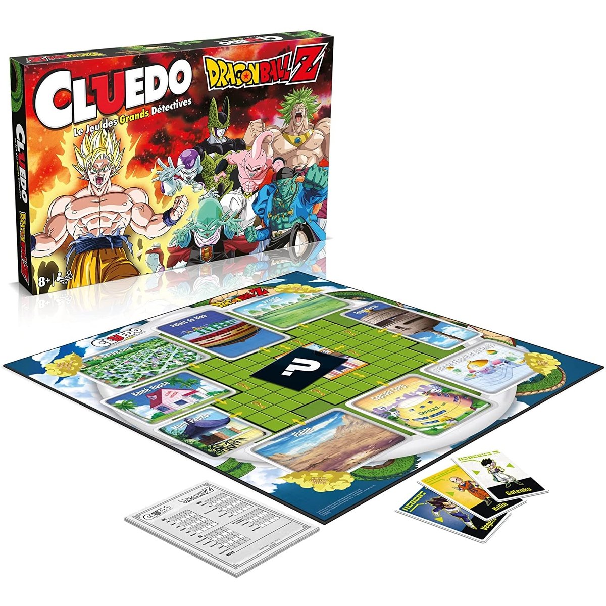 Cluedo dragon ball z couleur unique, WINNING MOVES