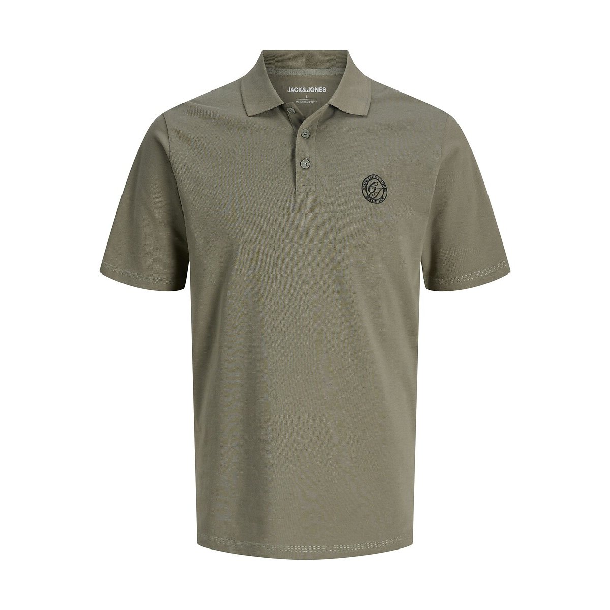 Polo manches courtes kaki, JACK & JONES
